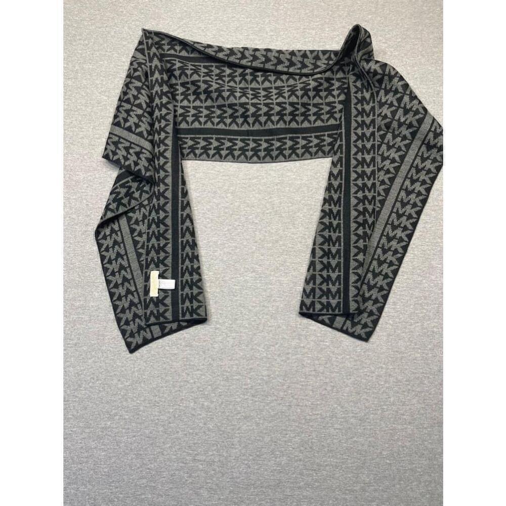Women's Michael Kors Black and Gray Scarf